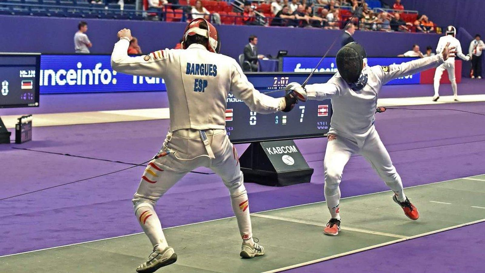 Manuel Bargues ha quedat en la posició que fa 17 en el Mundial de París