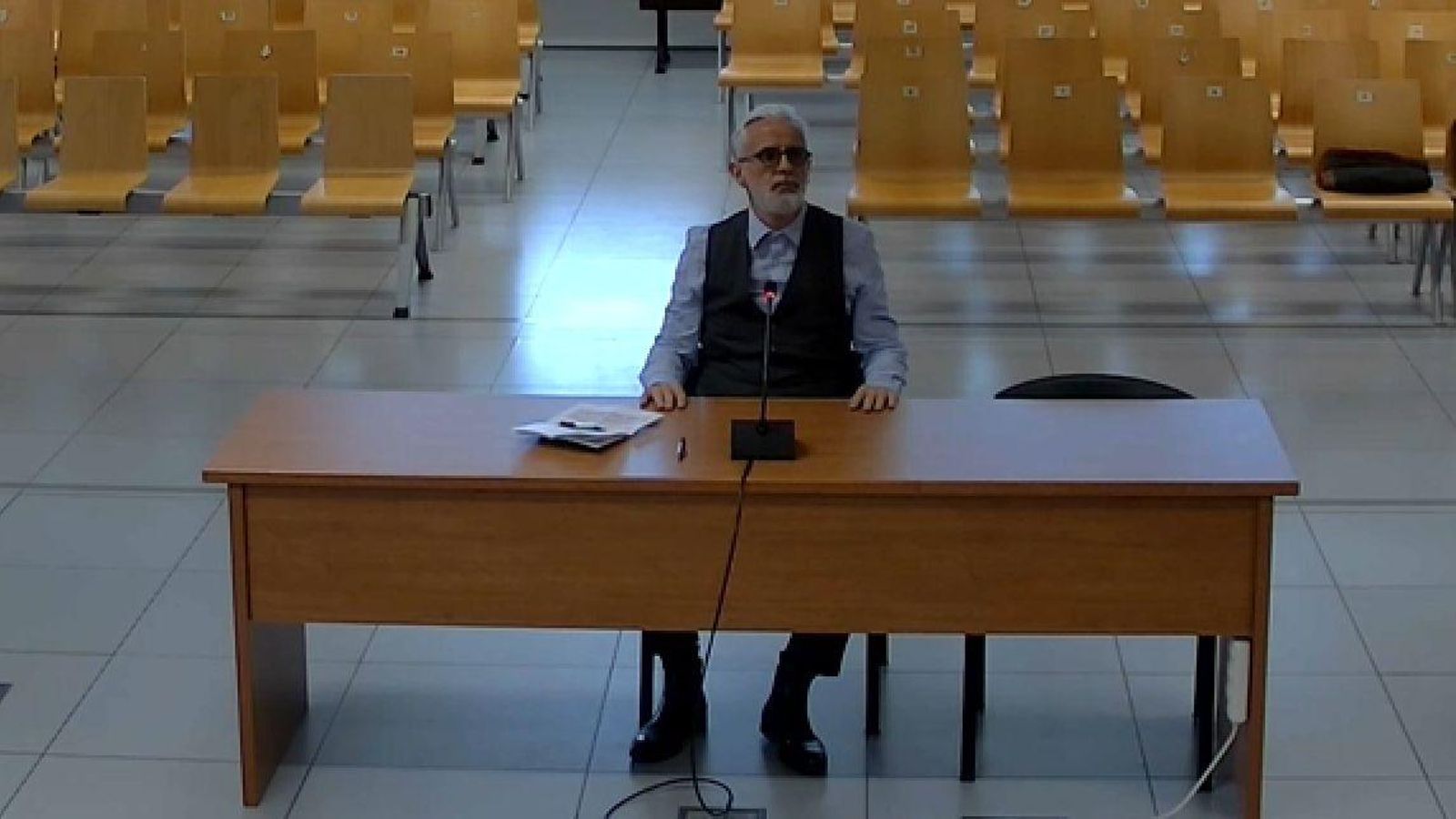 L'exgerent d'Imelsa, Marcos Benavent, en un moment de la seua declaració