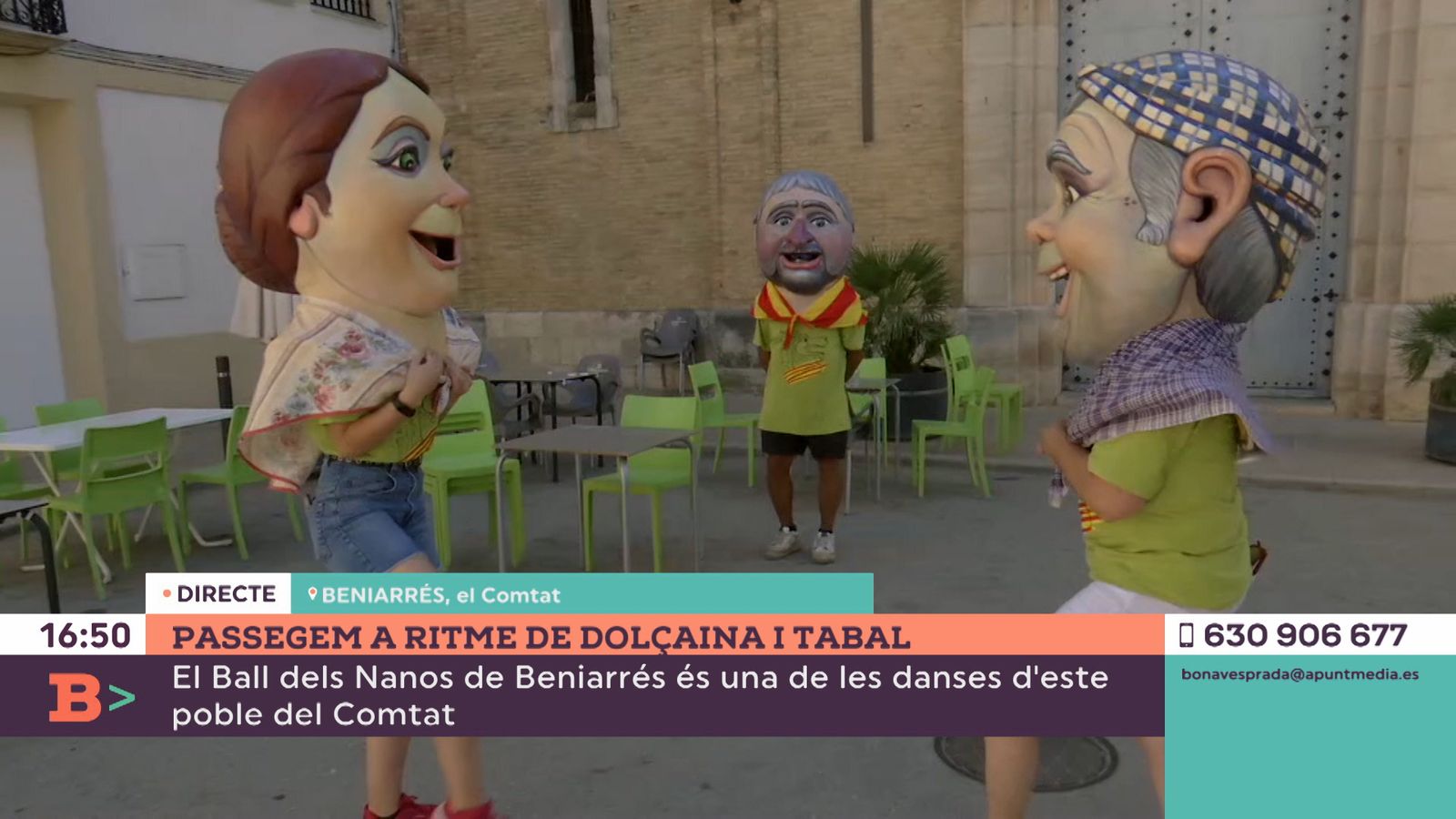 25.06.2021 | Passegem per Beniarrés a ritme de dolçaina i tabal