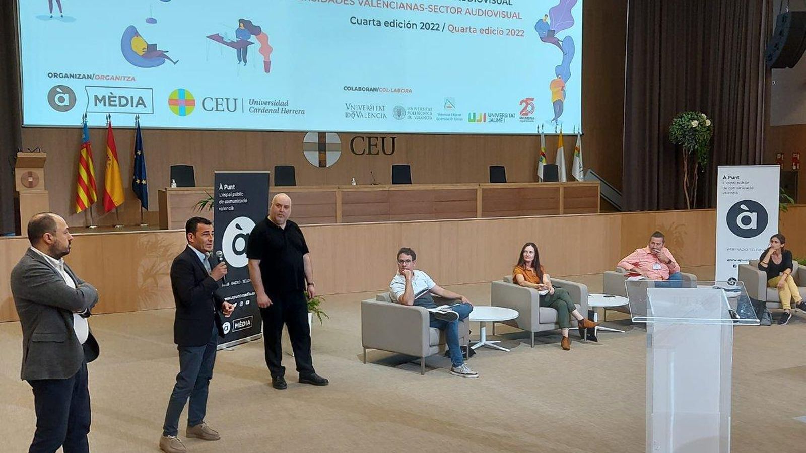 Alfred costa, director general d'À Punt, a l'edició del 2022