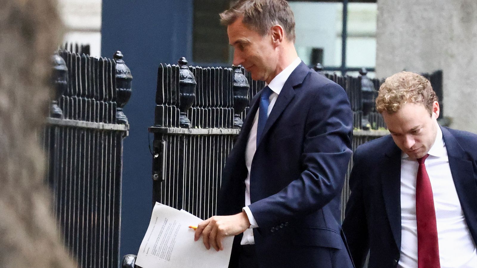 El nou ministre d'Economia britànic, Jeremy Hunt, passa per Downing Street