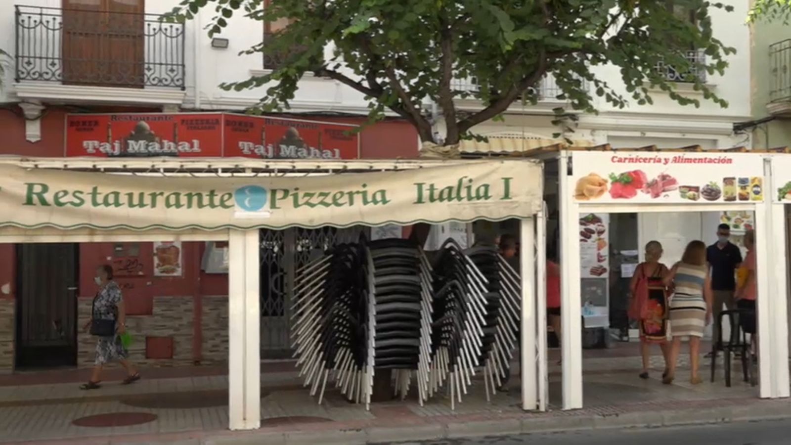 Carrer cèntric de Benicàssim, aquest dimecres