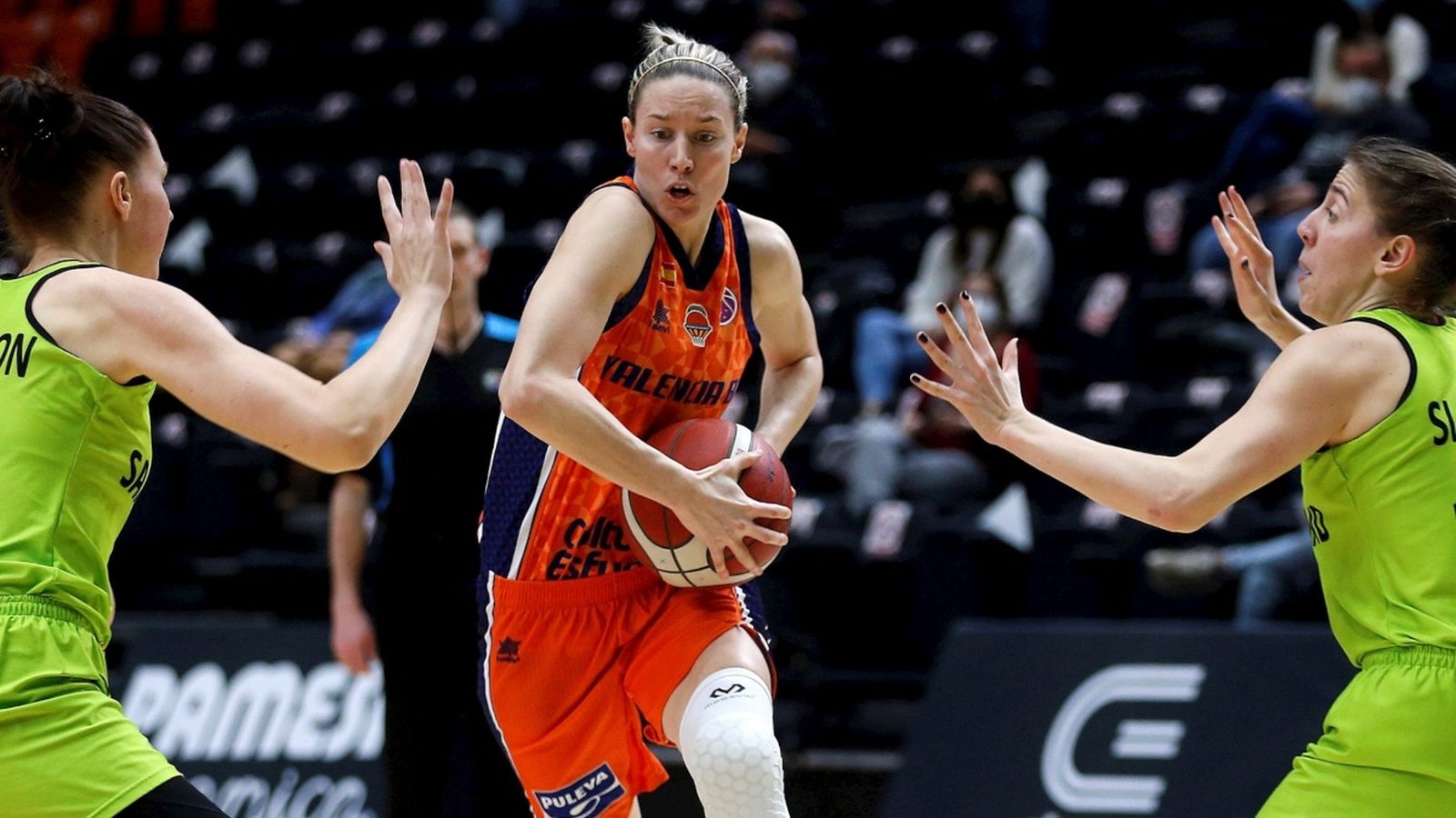 Anna Gómez, jugadora del València Basket