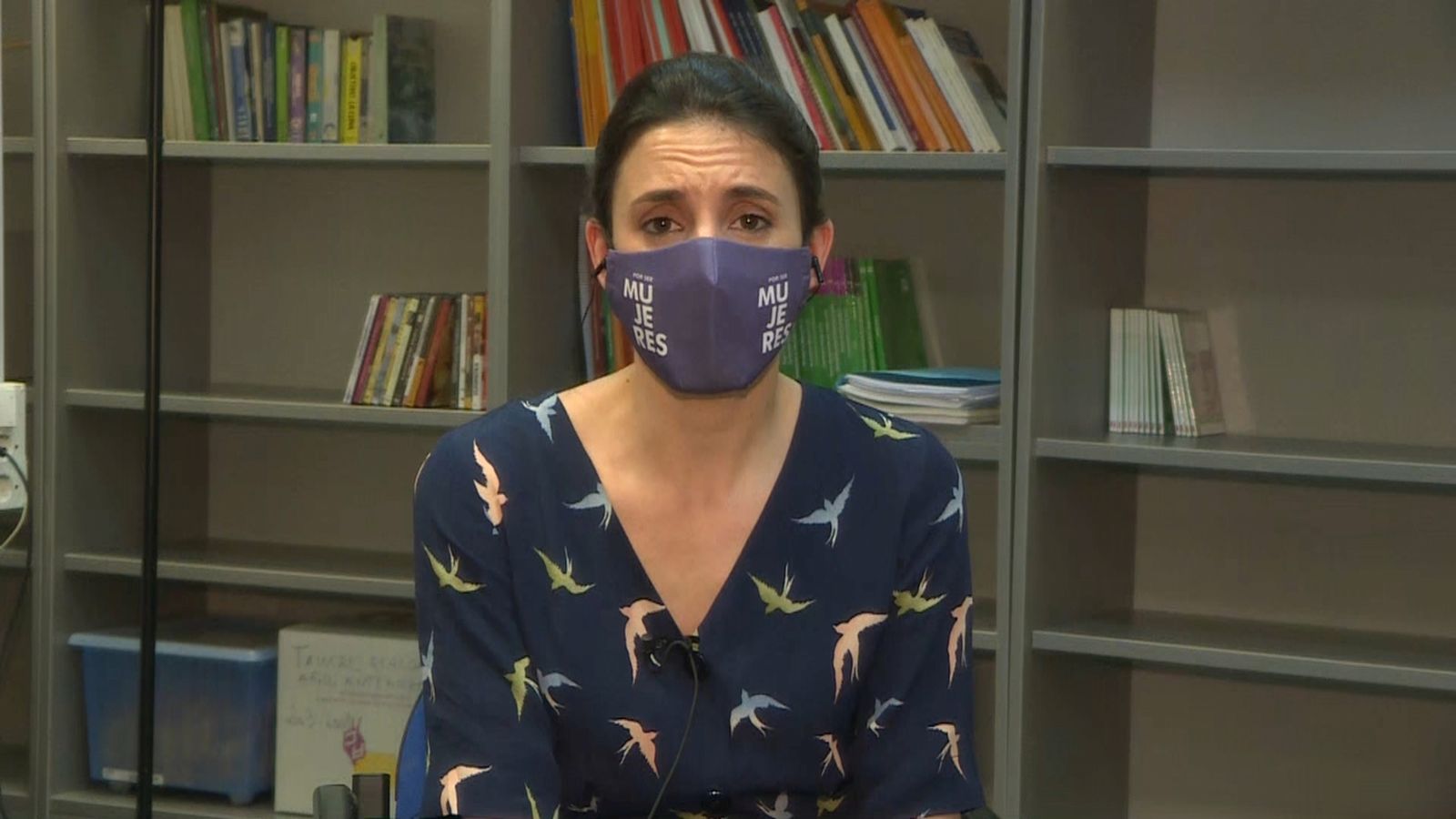 Entrevista a Irene Montero en À Punt Notícies Migdia