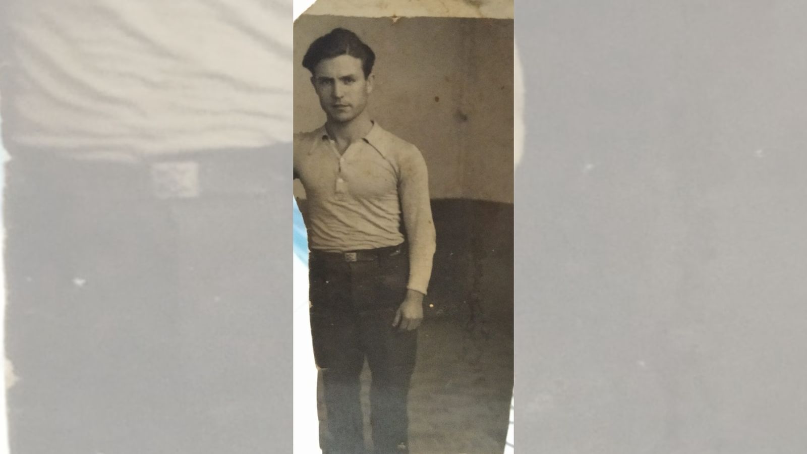 Fotografia familiar del veí d’Almàssera Ramón Peris García