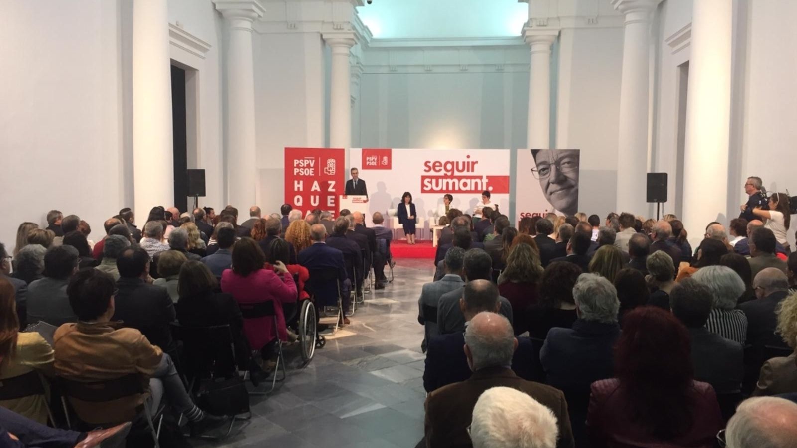Imatge general de la presentació del programa electoral del PSPV-PSOE