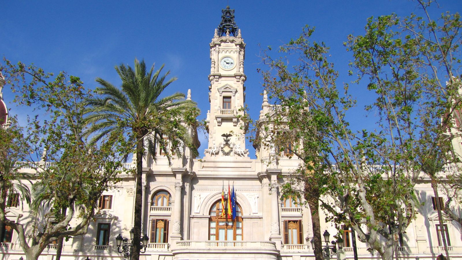 Façana de l'Ajuntament de València