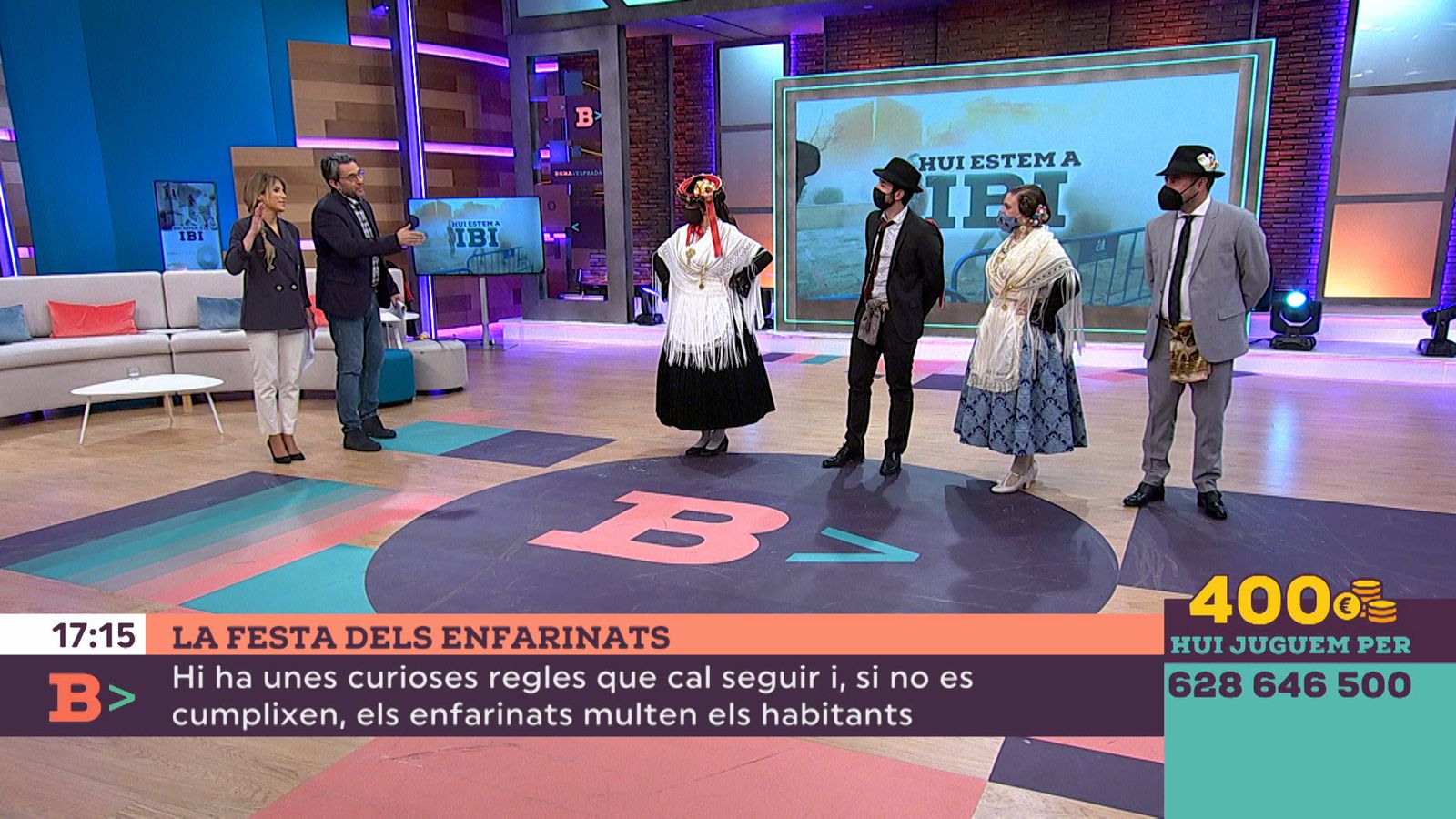 30.03.2021 | Els Enfarinats i les danses dels fadrins i casats d’Ibi