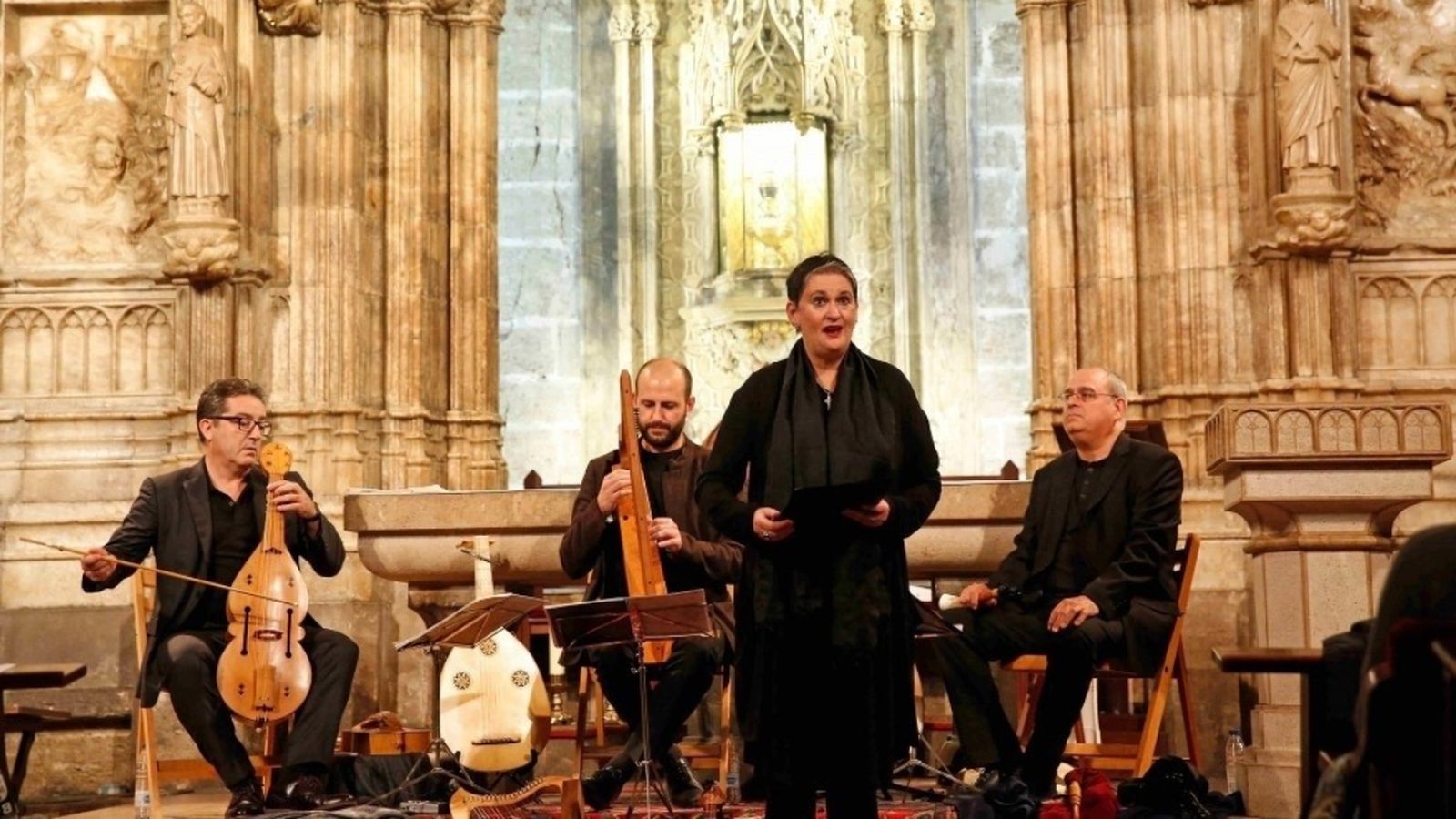 Actuació en el Festival de Música Antiga de Peníscola en una edició anterior