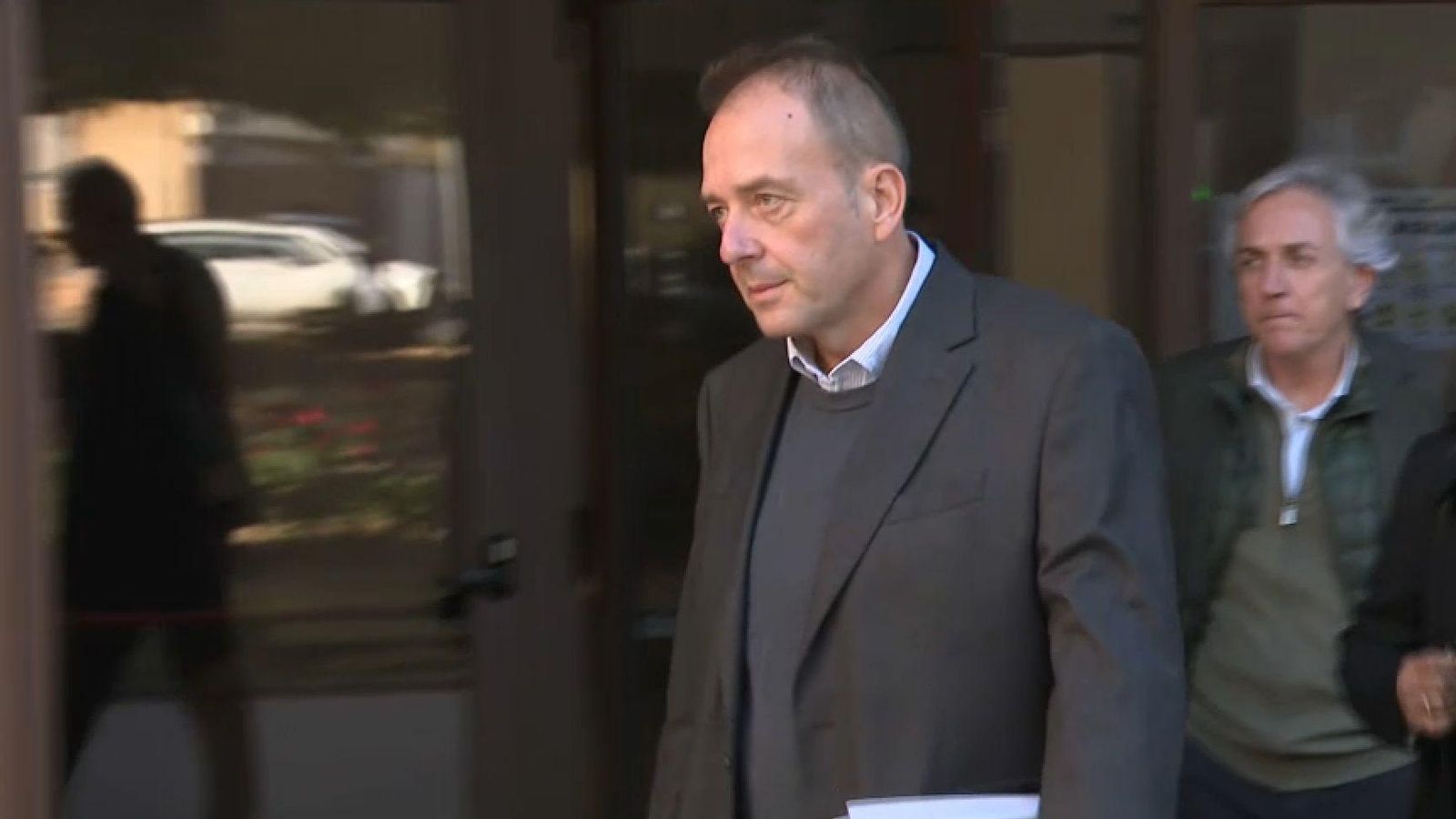 El director general de Medi Natural Luis Gomis a l'eixida del jutjat