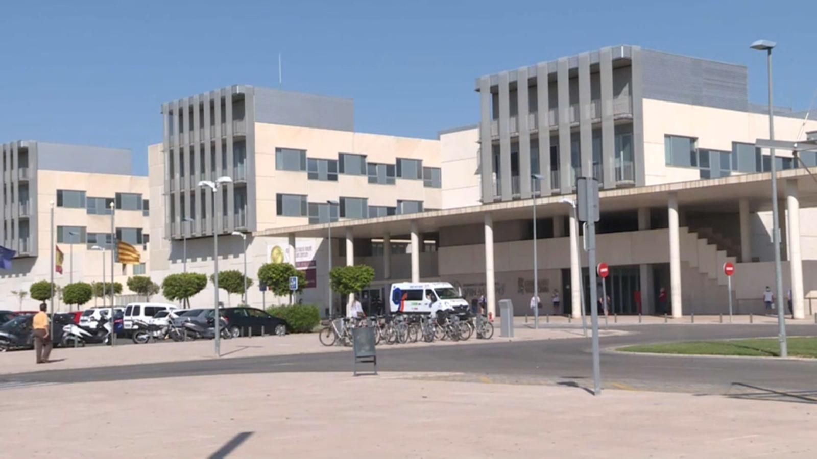 Façana de l'Hospital Universitari del Vinalopó