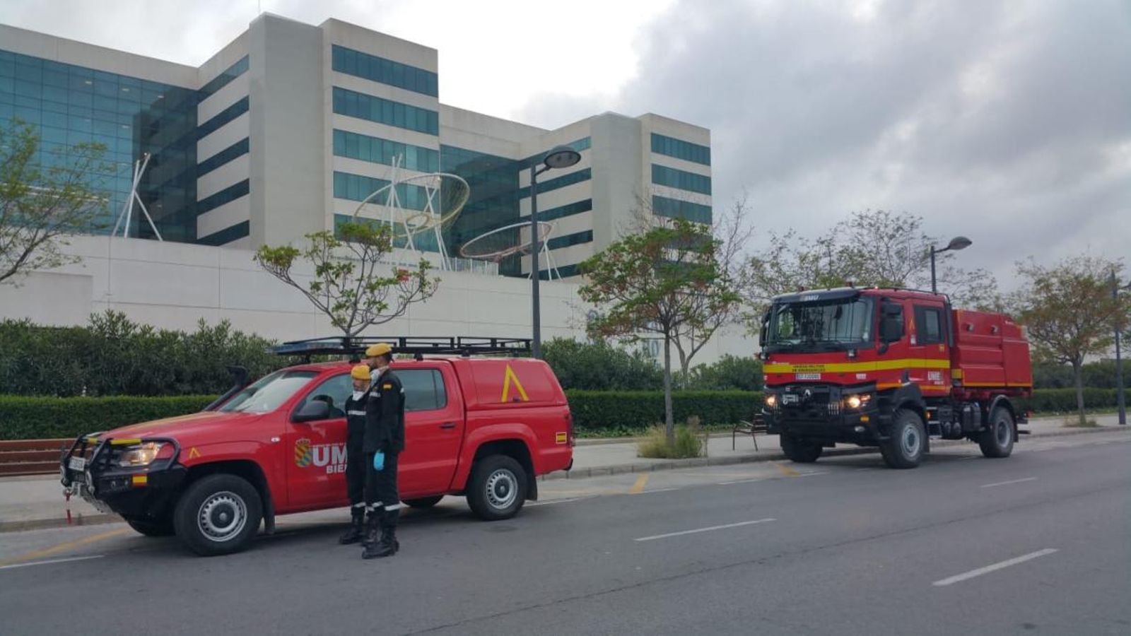 L'UME, desplegada a l'Hospital la Fe de València