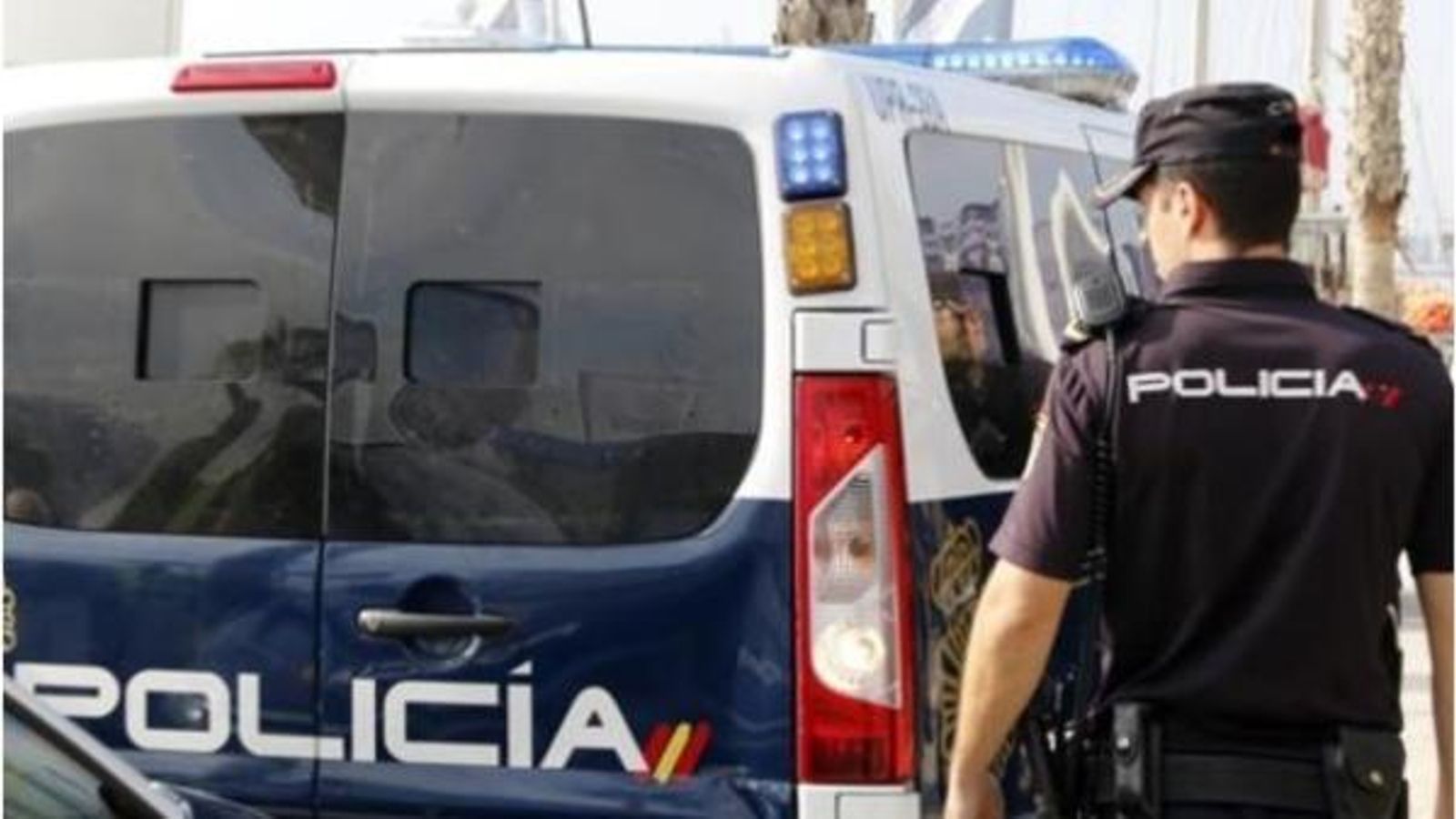 Un agent de la Policia Nacional en una imatge d'arxiu