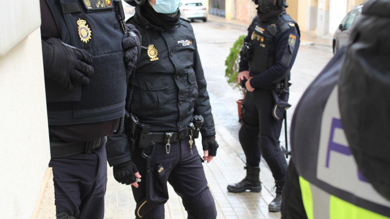 Imatge d'arxiu d'agents de la Policia Nacional
