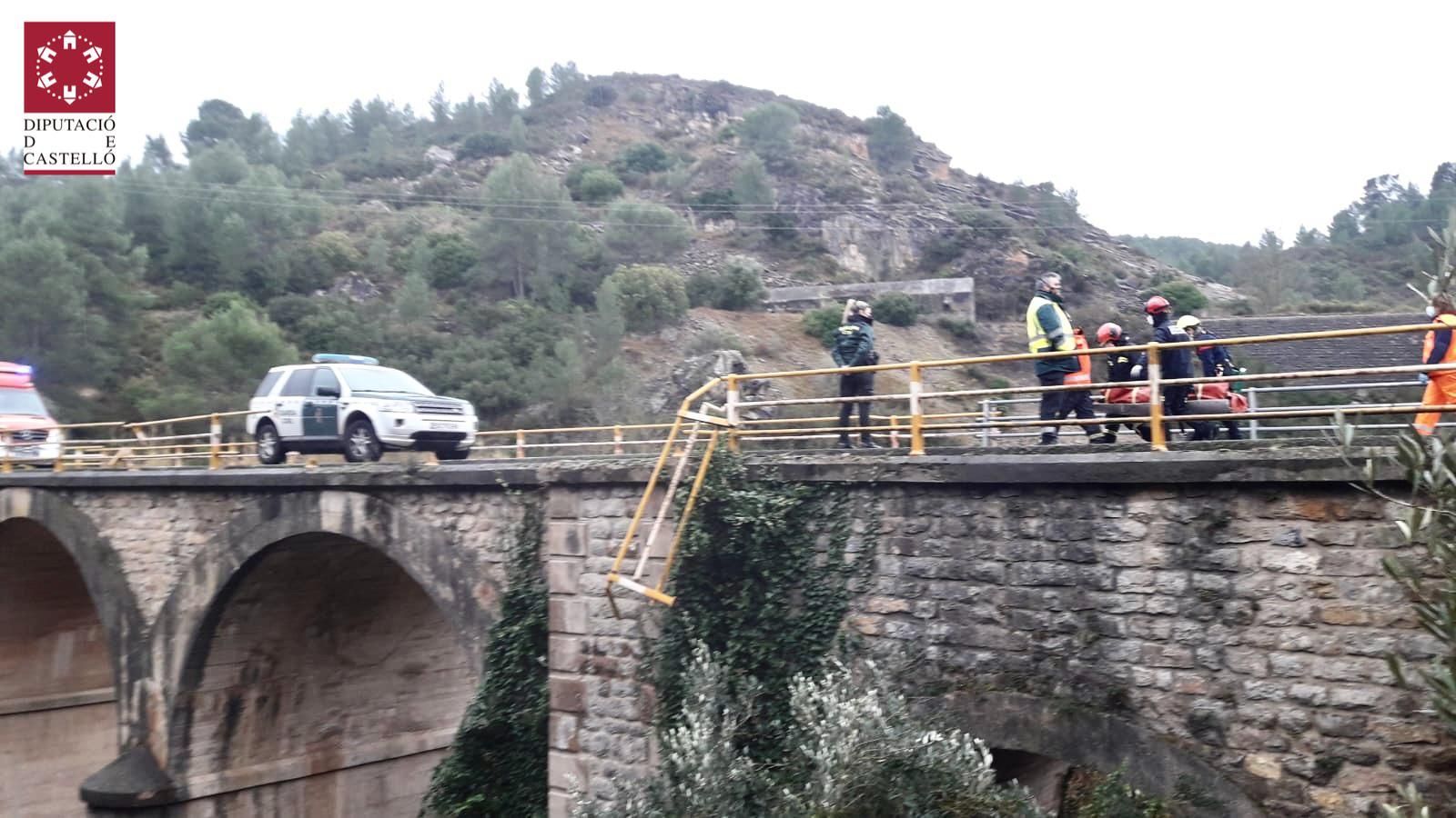 Imatge del rescat facilitada pel Consorci de Bombers de Castelló (2/2)