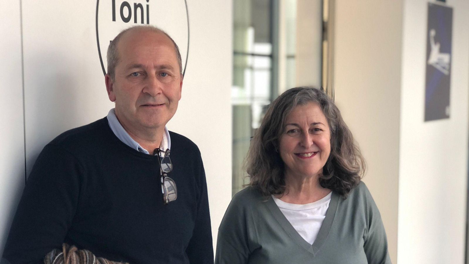 Lola Alfonso i Vicent Climent, documentalistes de Radiotelevisió Valenciana