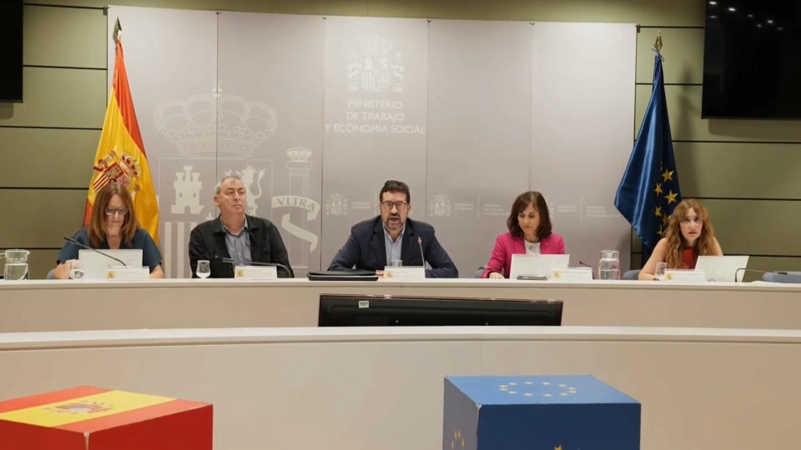 Reunió de la mesa de diàleg social este divendres a Madrid