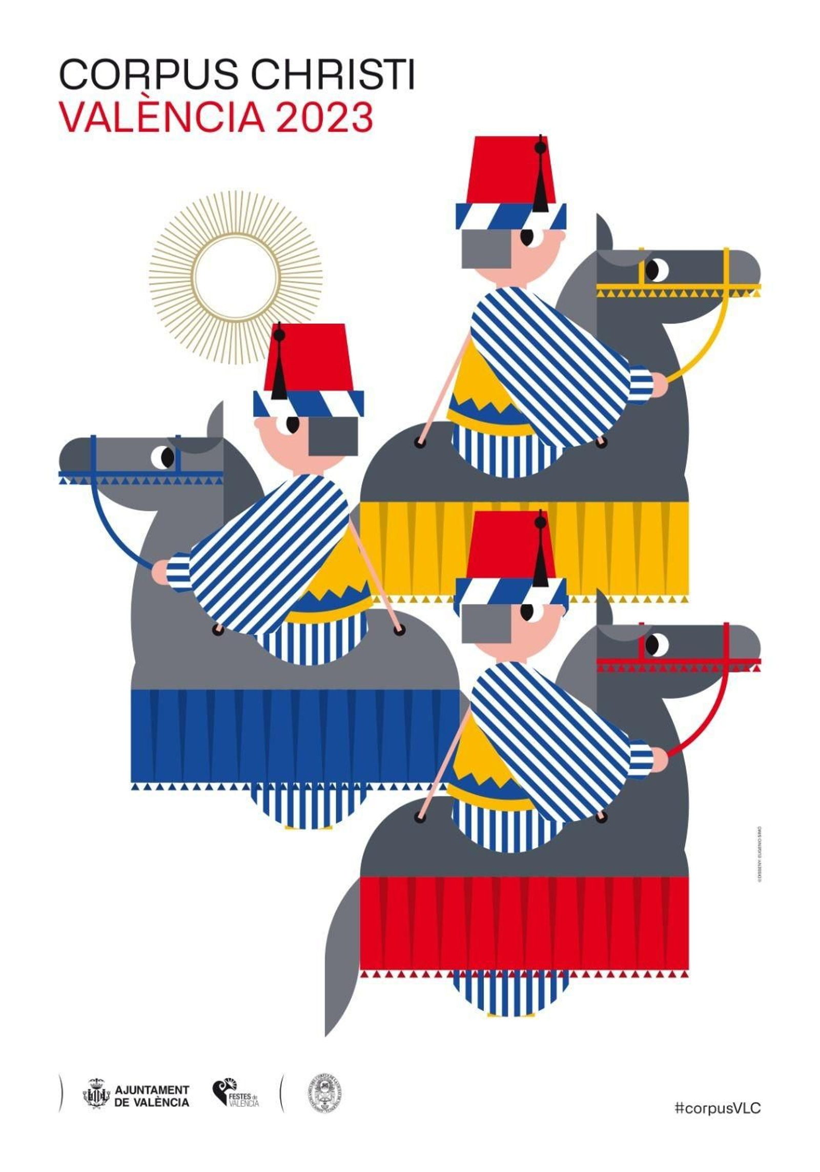 Cartell festa del Corpus Christi 2023