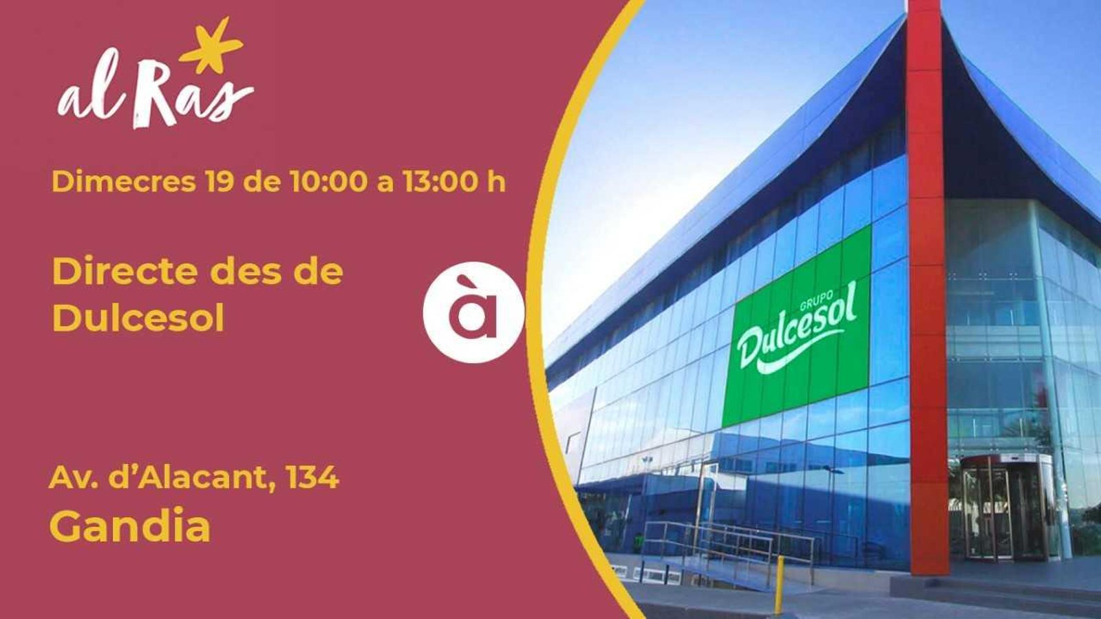 'Al ras' viatja novament a Gandia