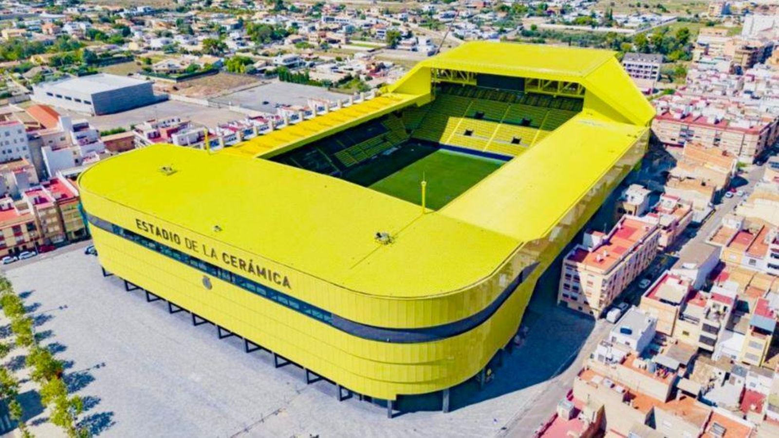 Imatge de l'estadi de la Ceràmica Imatge de l'estadi de la Ceràmica