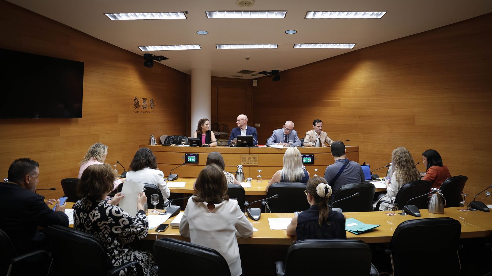 Comissió d'Economia, Pressupostos i Hisenda de les Corts, este dimarts