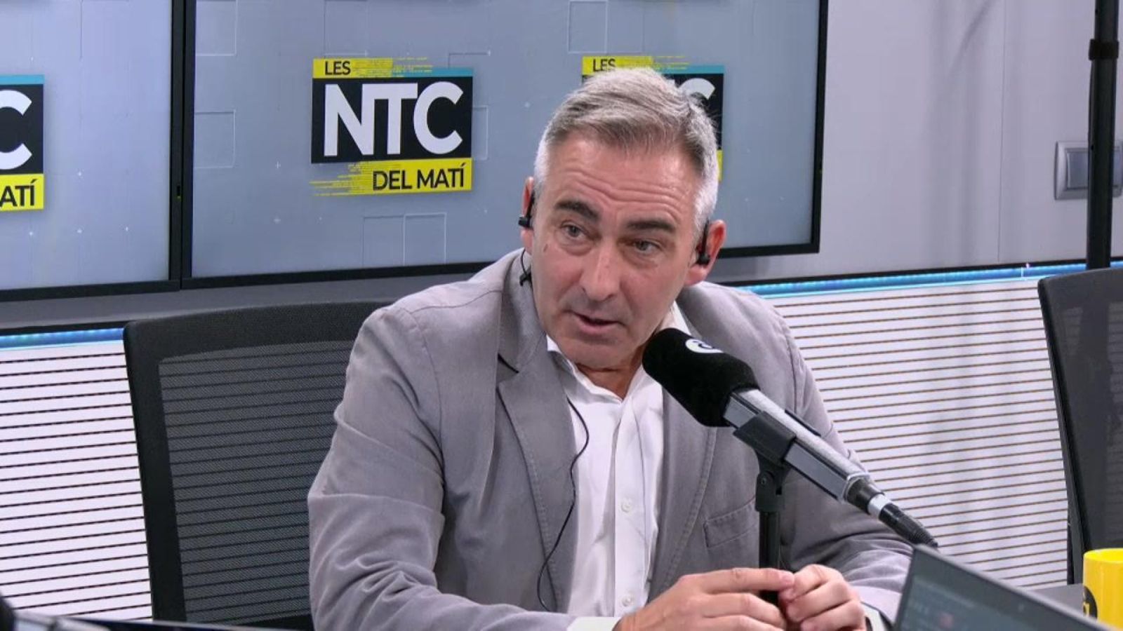 Miguel Barrachina, aquest dimecres en 'Les notícies del matí'