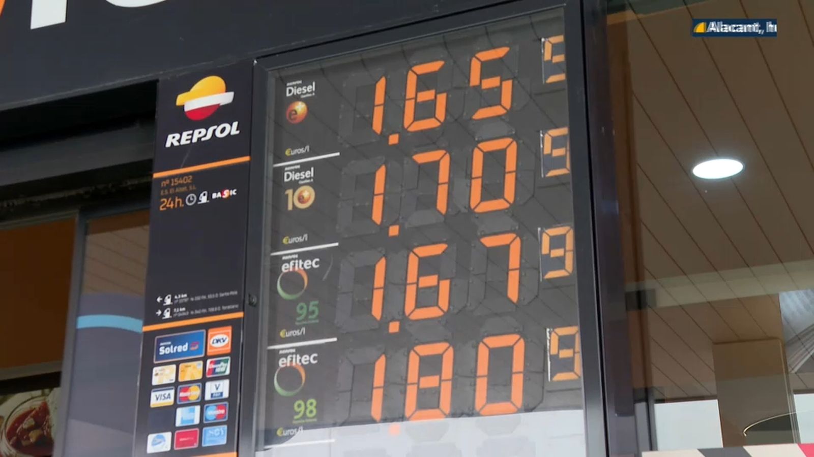 Omplir el depòsit este dimecres resulta fins a 10 euros més car que ahir per la guerra al Pròxim Orient