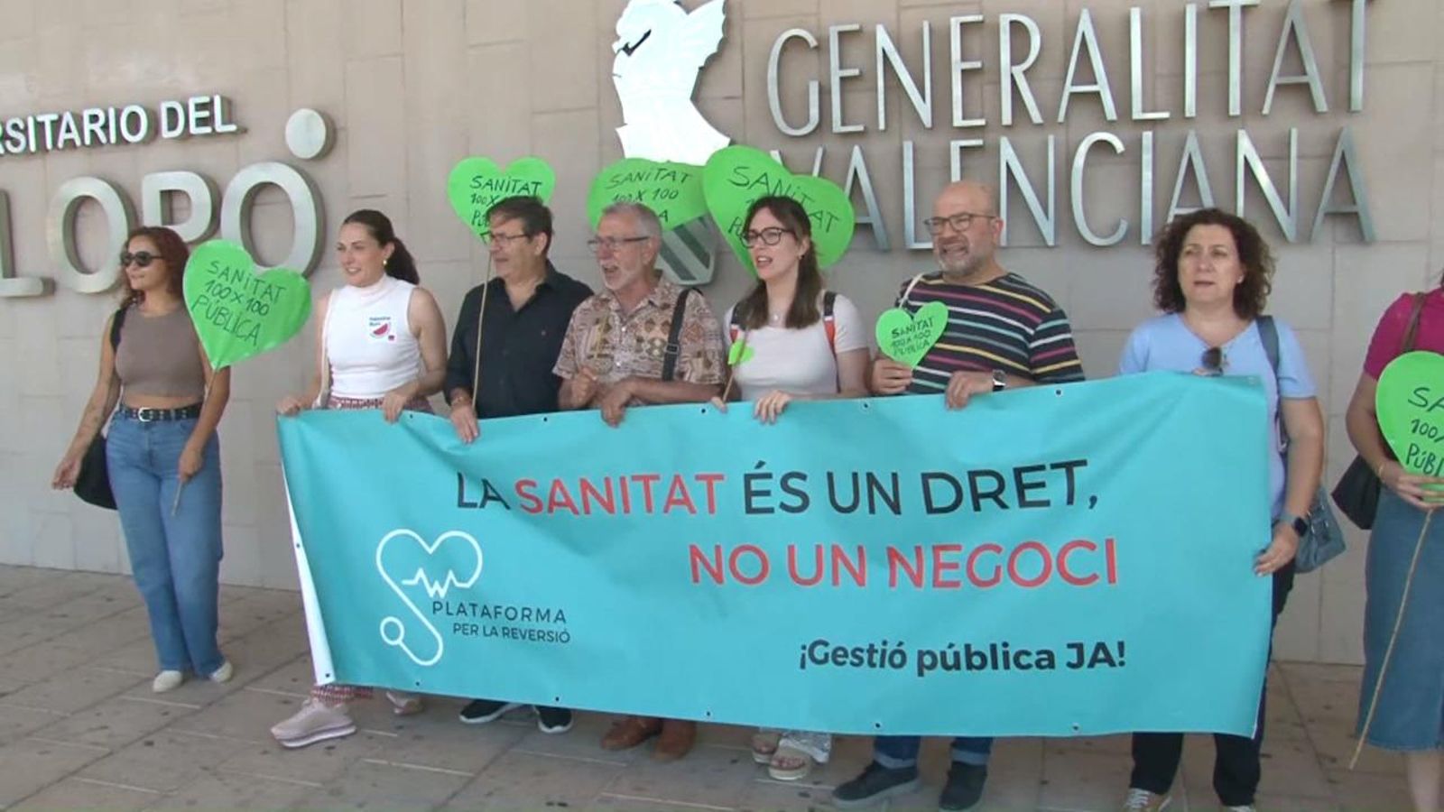 És l'únic departament de salut que queda en mans privades