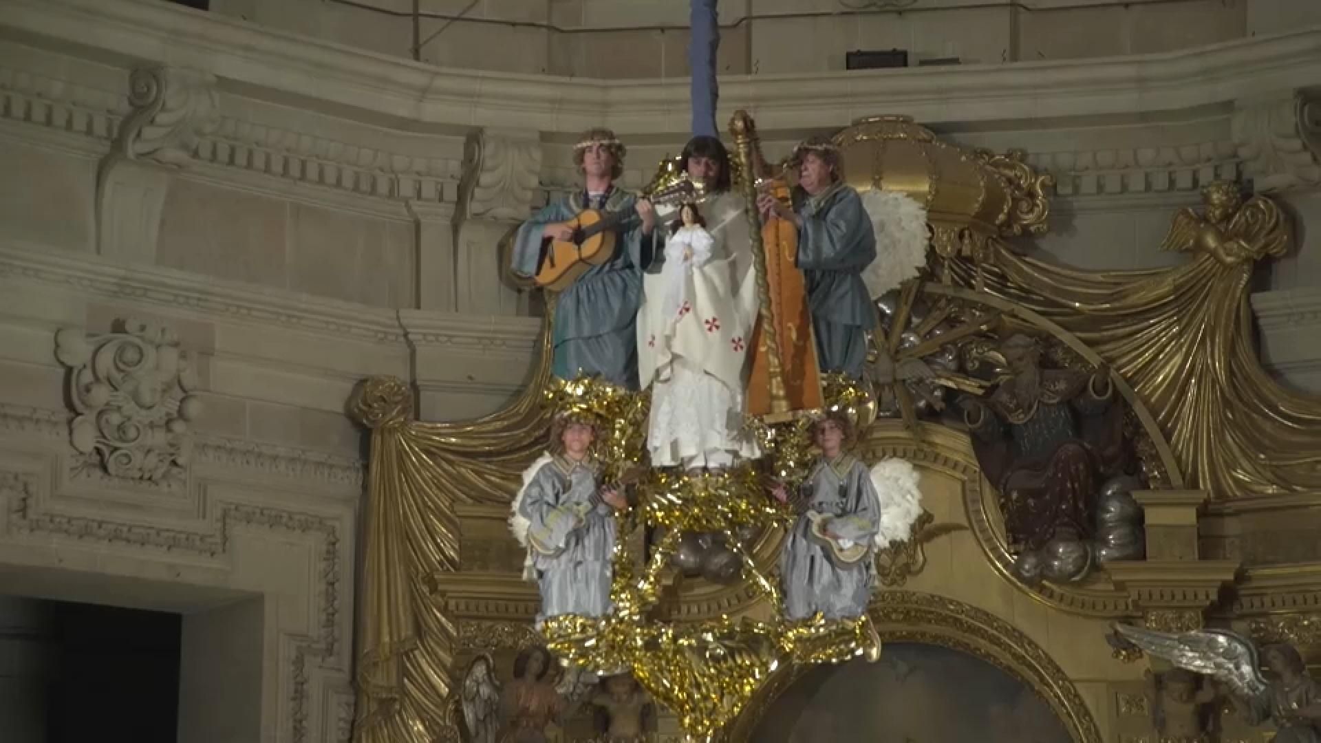 El primer assaig del Misteri d'Elx ha sigut un èxit