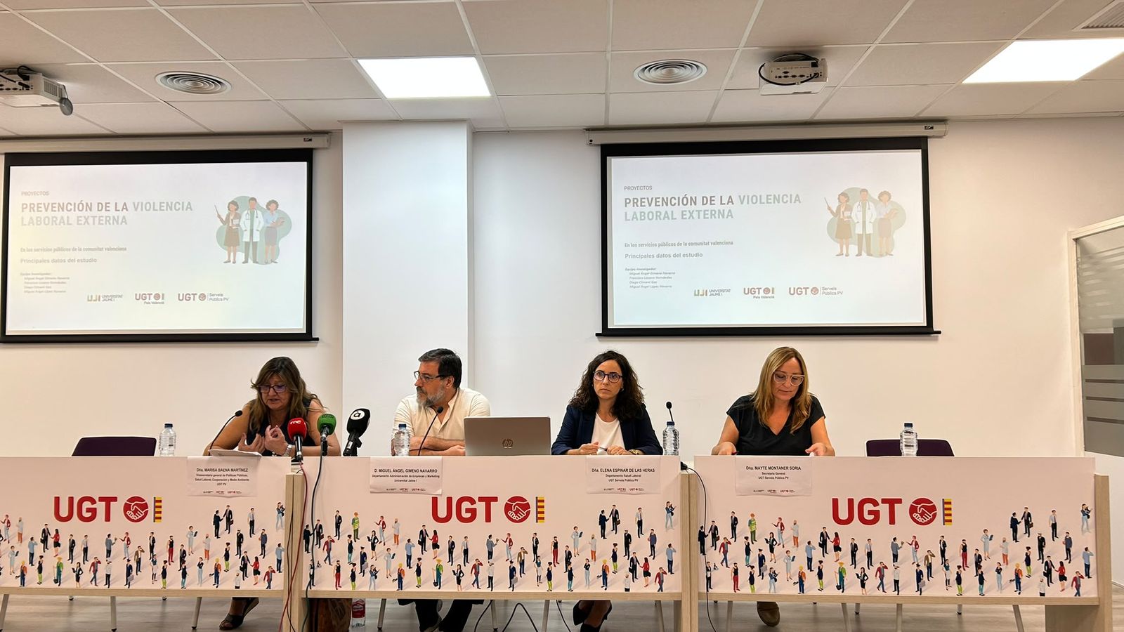 Presentació de la investigació conjunta de UGT Serveis Públics i la Universitat Jaume I (UJI)