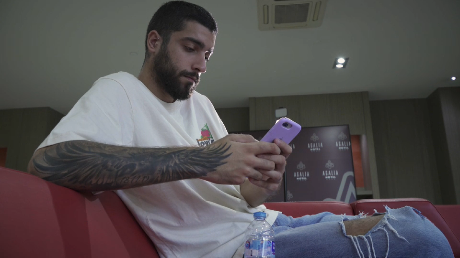 Sergio, un altre jugador que ho ha passat molt malament