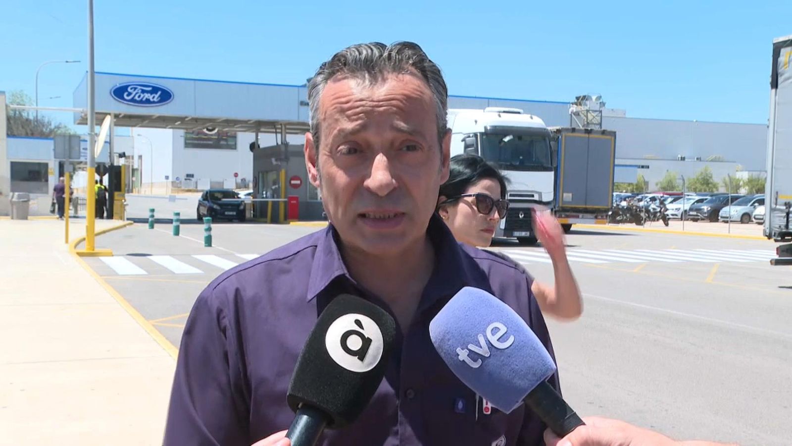 El president del comité d'empresa de Ford a Almussafes, Carlos Faubel, este dimarts