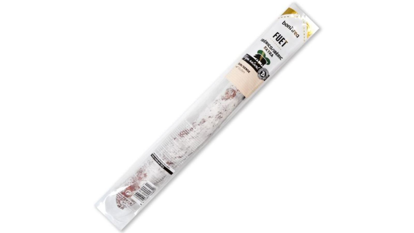 Imatge d'arxiu del fuet afectat