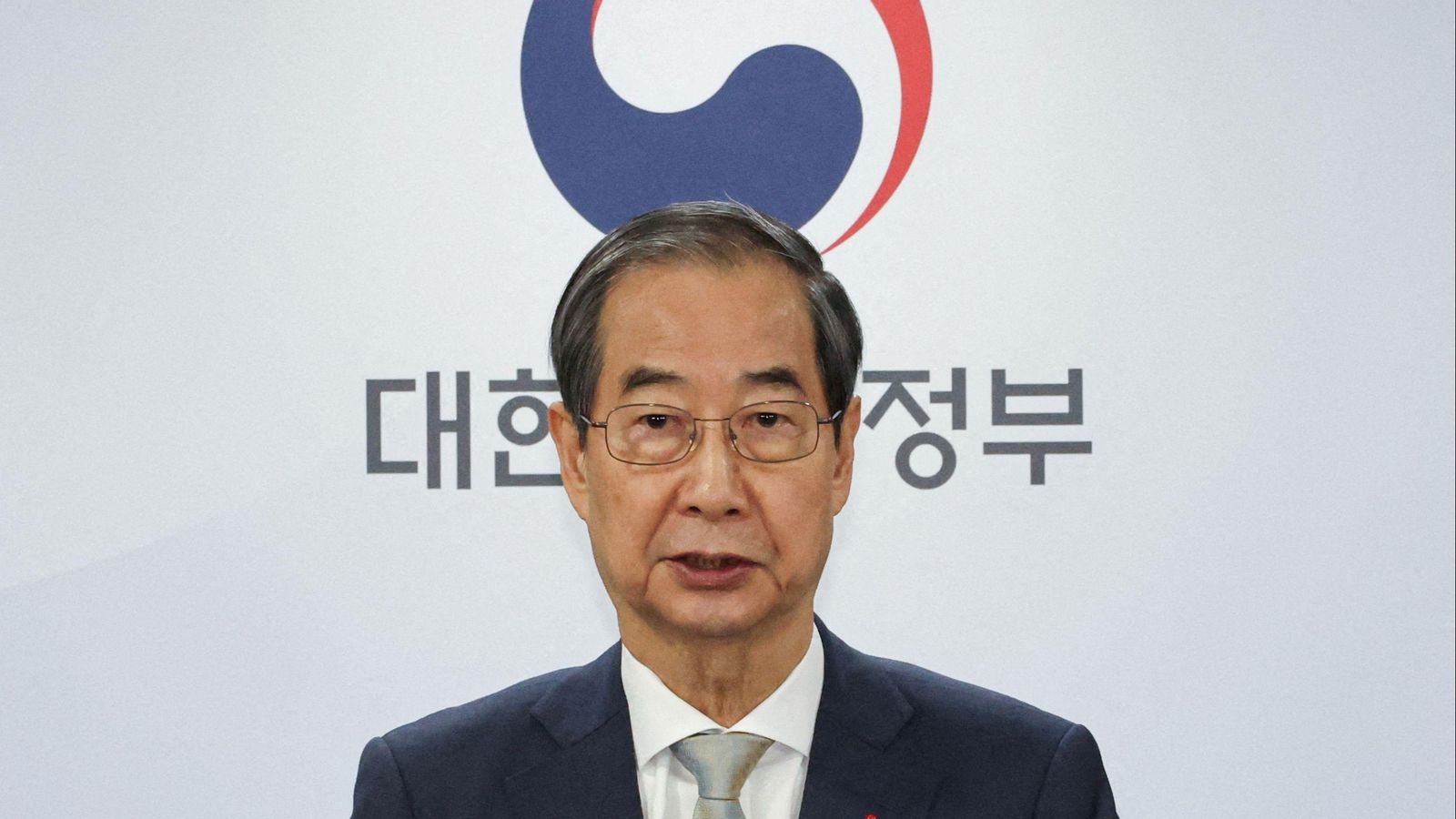 El president interí i primer ministre de Corea del Sud, Han Duck-soo