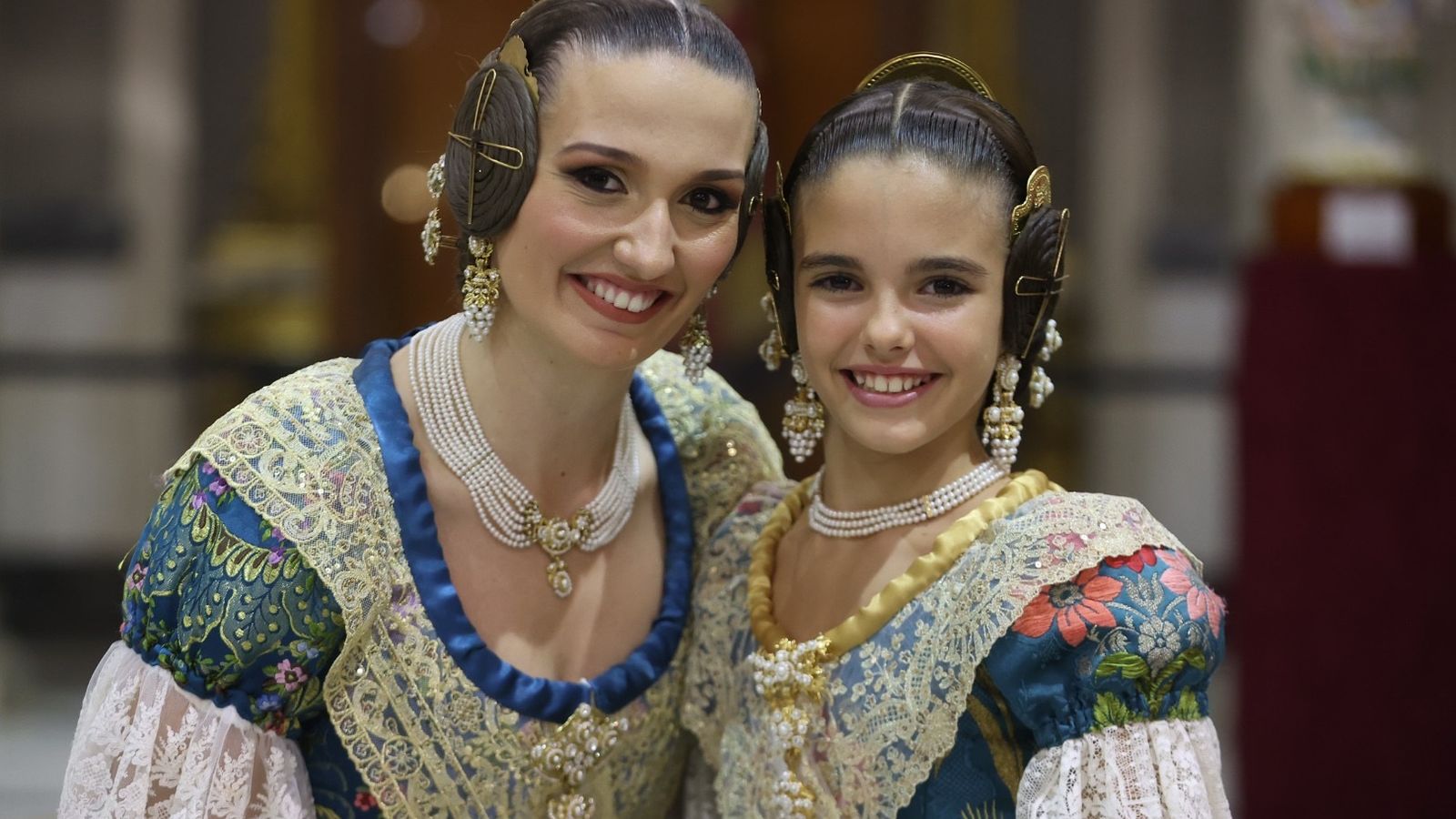 Les falleres majors de València, aquest dimecres