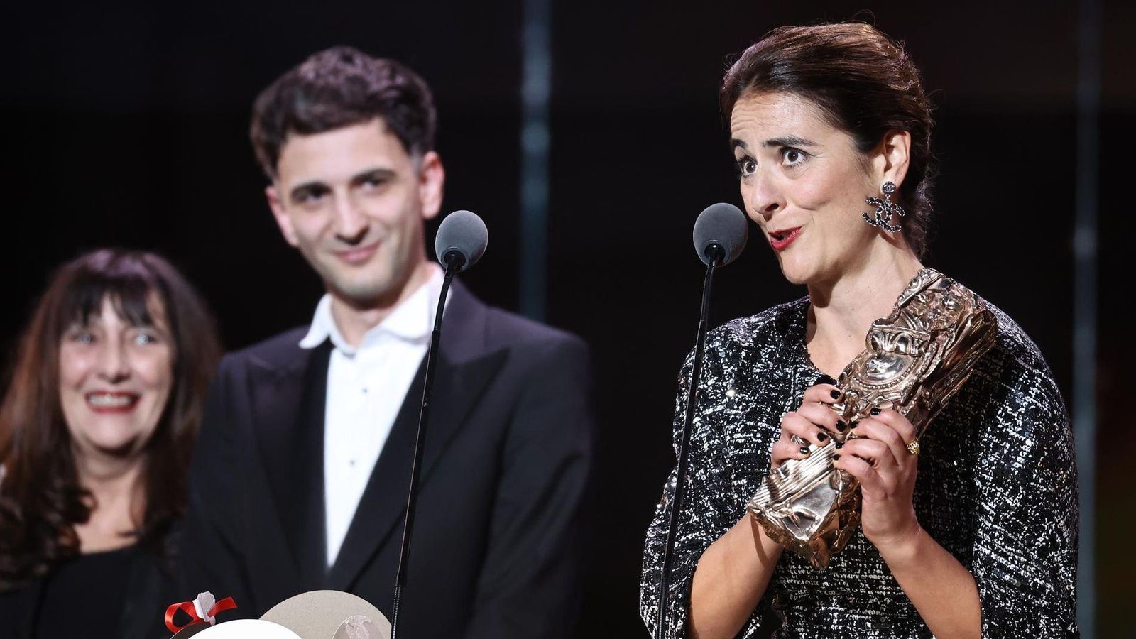 L'oriolana Elena López Riera, este divendres a la gala dels premis César