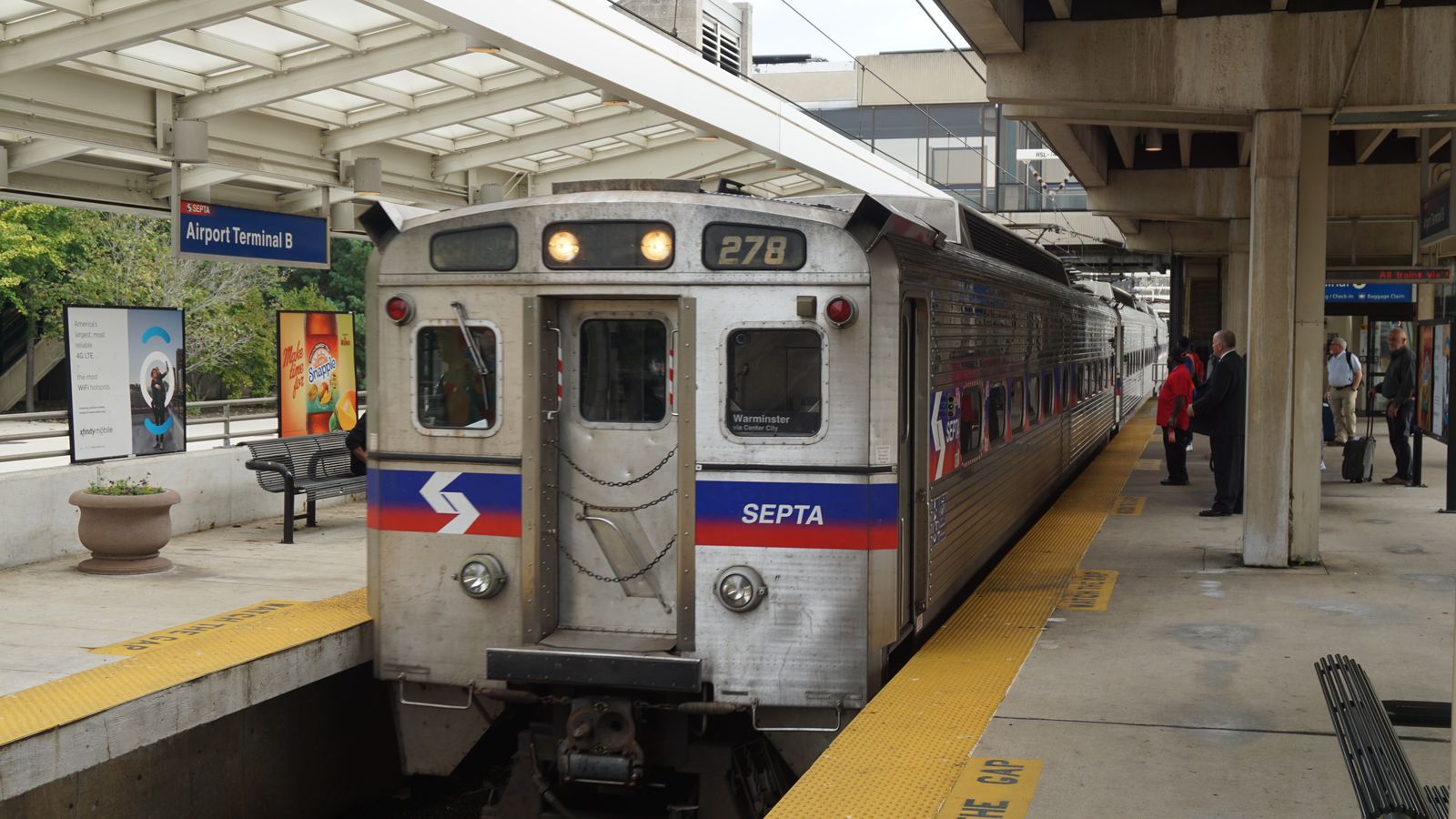 Imatge d'arxiu d'un comboi de rodalies de Filadèlfia