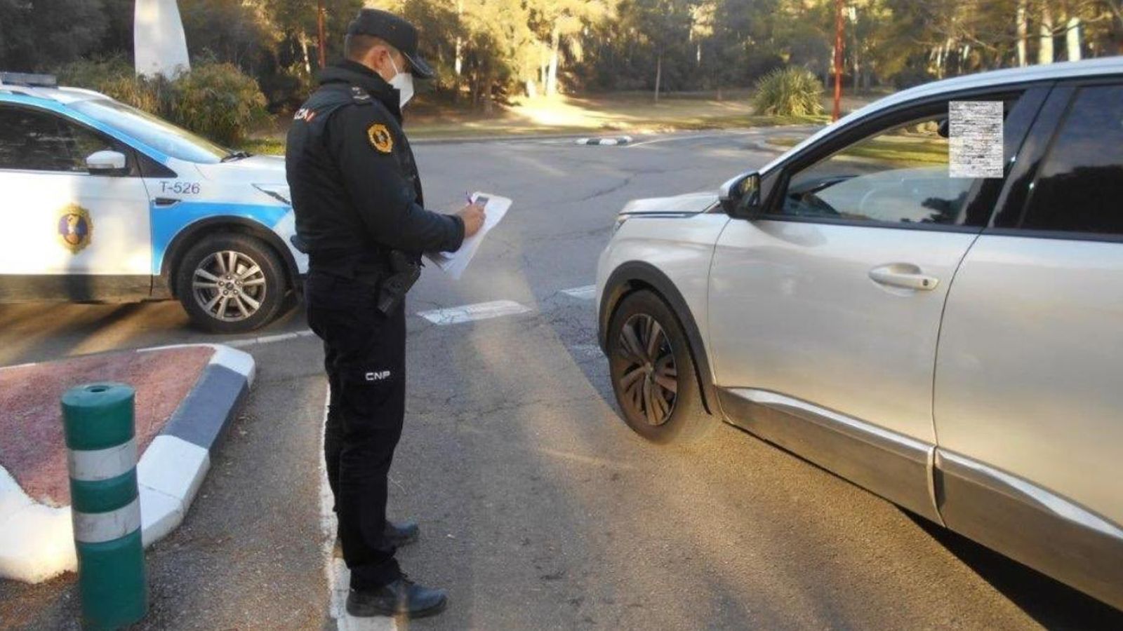 Control de la Policia de la Generalitat, en una imatge d'arxiu