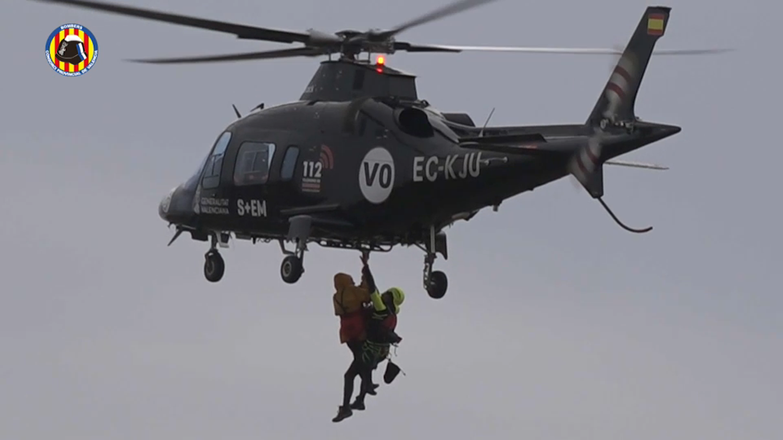 Rescaten dos homes al delta del Palància