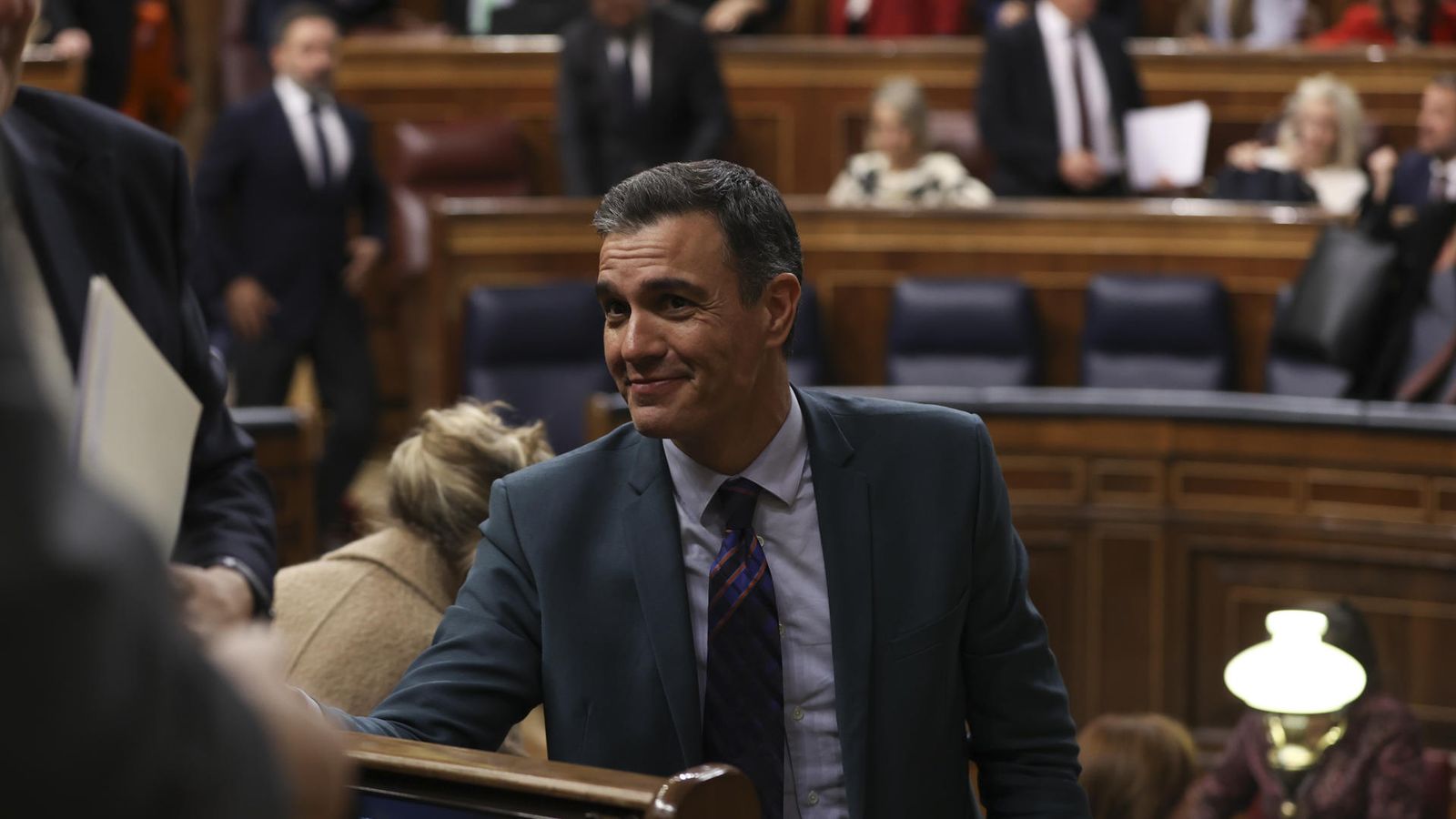 El president del govern espanyol, Pedro Sánchez, aquest dijous en el Congrés