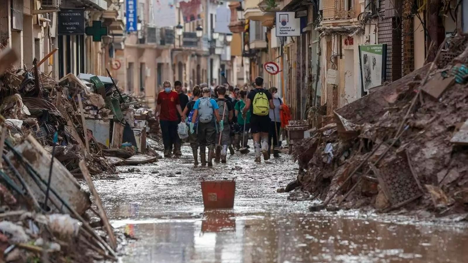 Destrucció causada pel pas de la dana del 29-O