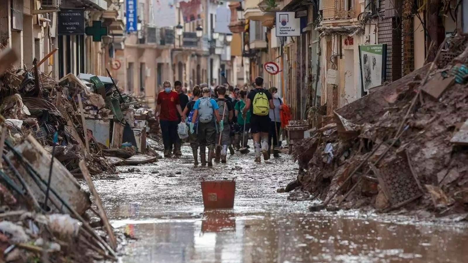 Destrucció causada pel pas de la dana del 29-O