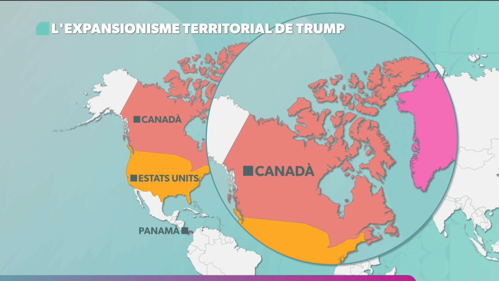 L'expansionisme de Trump, el Canadà