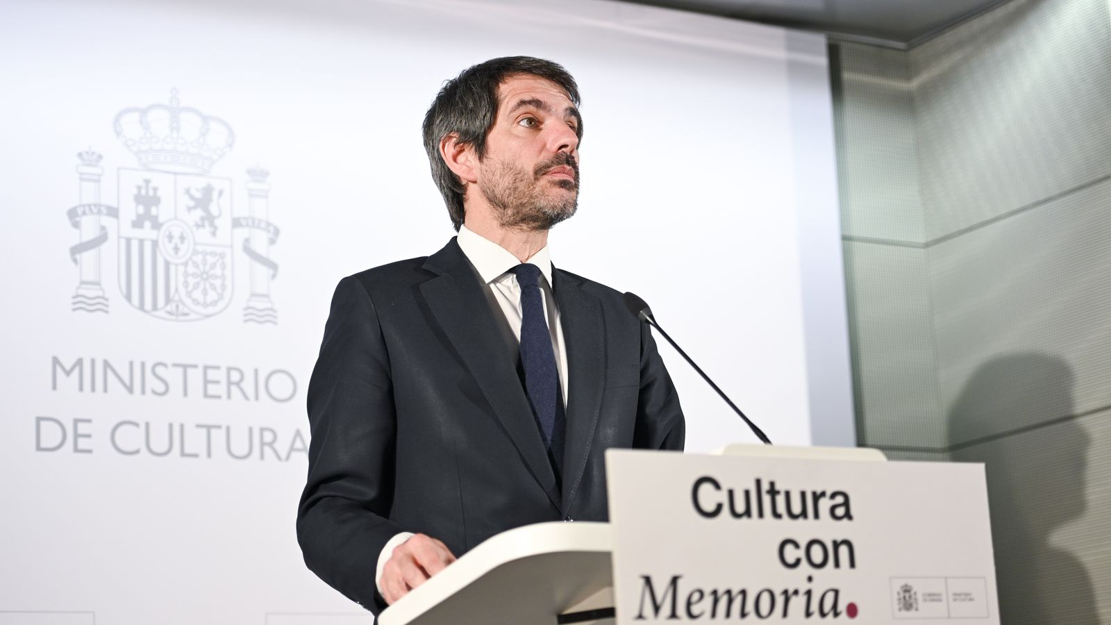 El ministre de Cultura, Ernest Urtasun, informa sobre els avanços per a l'extinció de la fundació