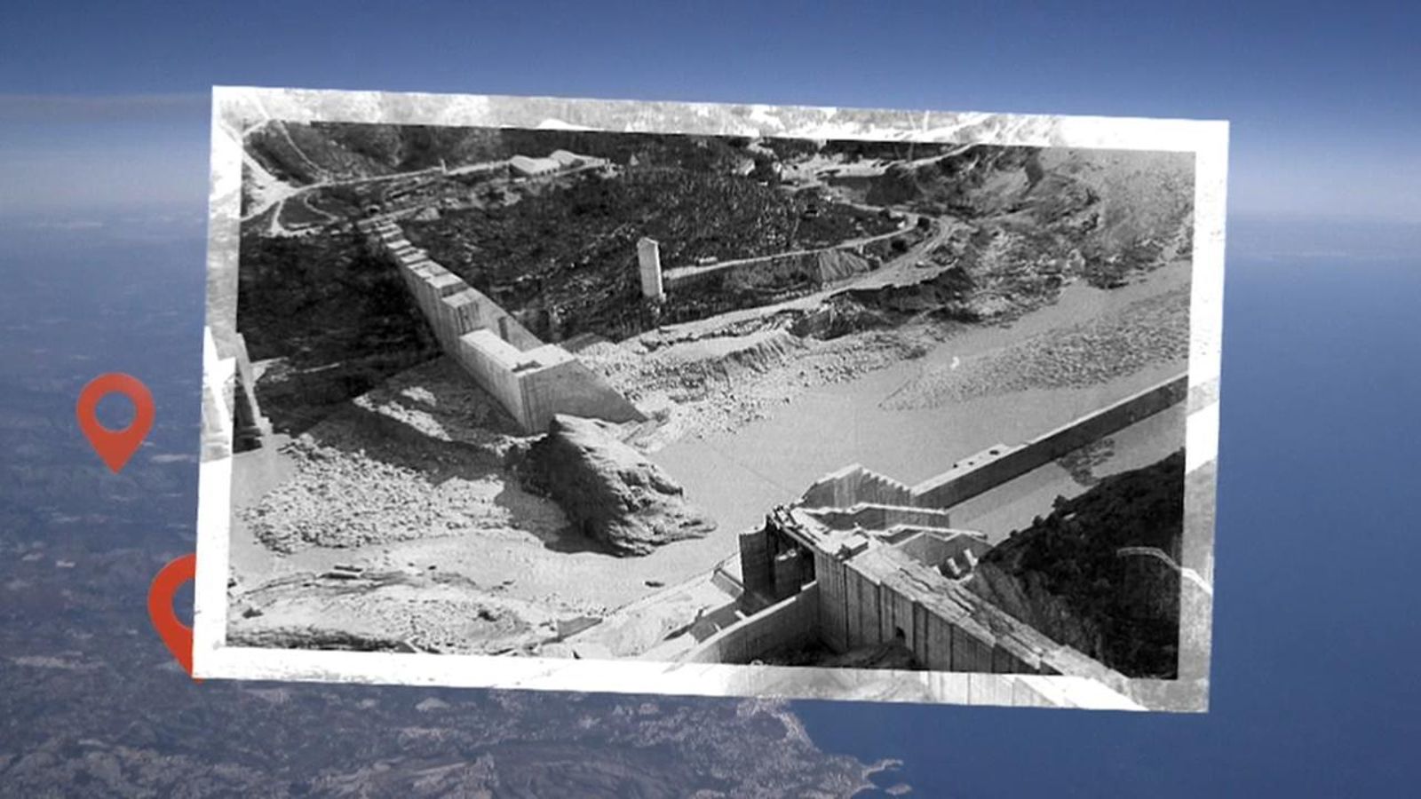 La pantanada que va portar el Papa