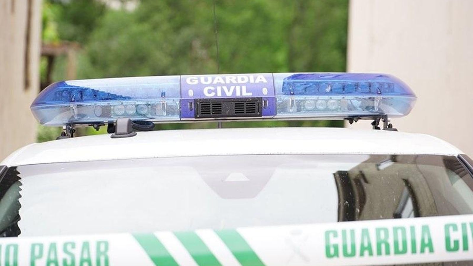Imatge d'arxiu d'un vehicle de la Guàrdia Civil Imatge d'arxiu d'un vehicle de la Guàrdia Civil