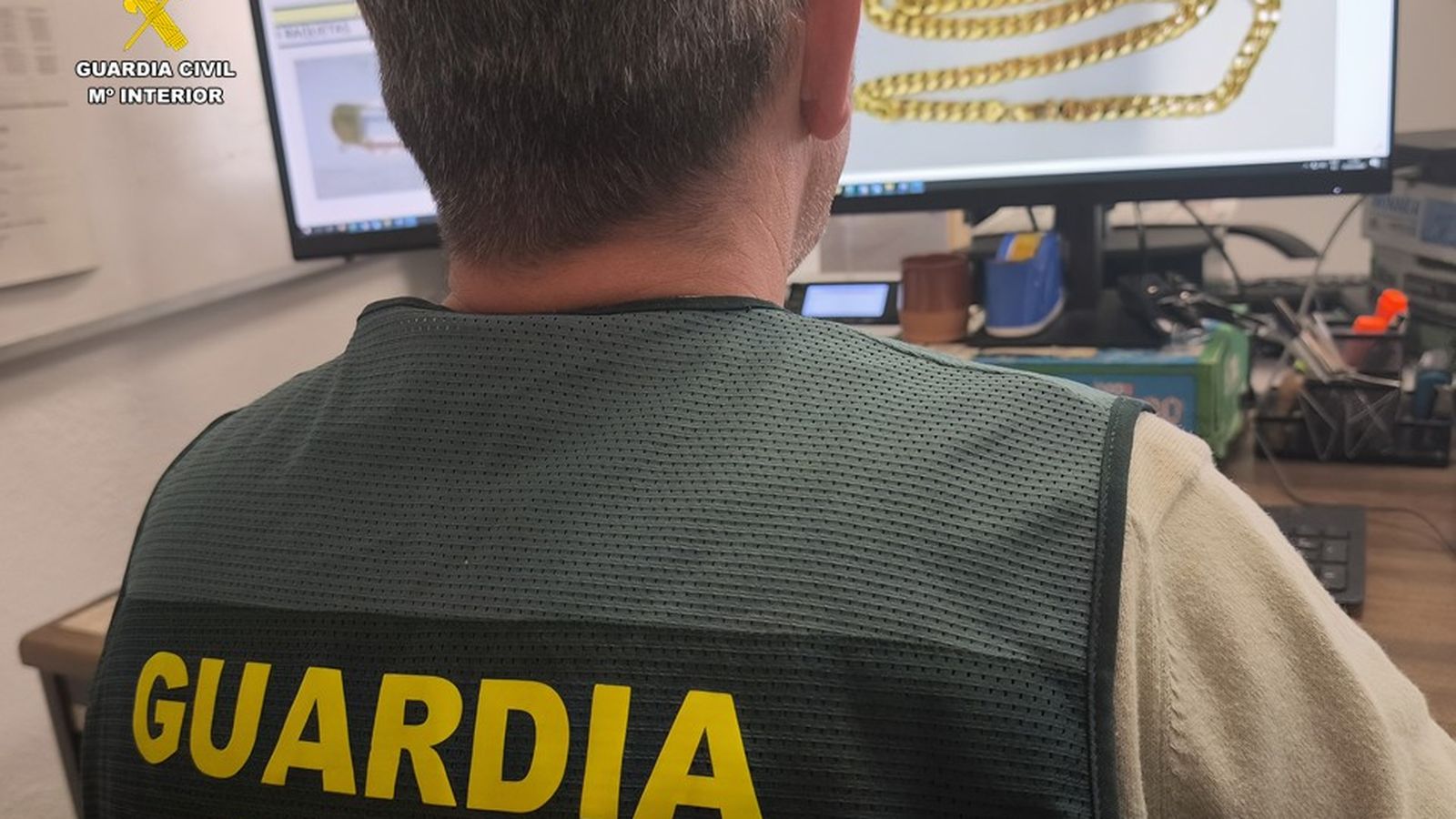 Una imatge d'alguna de les joies recuperades