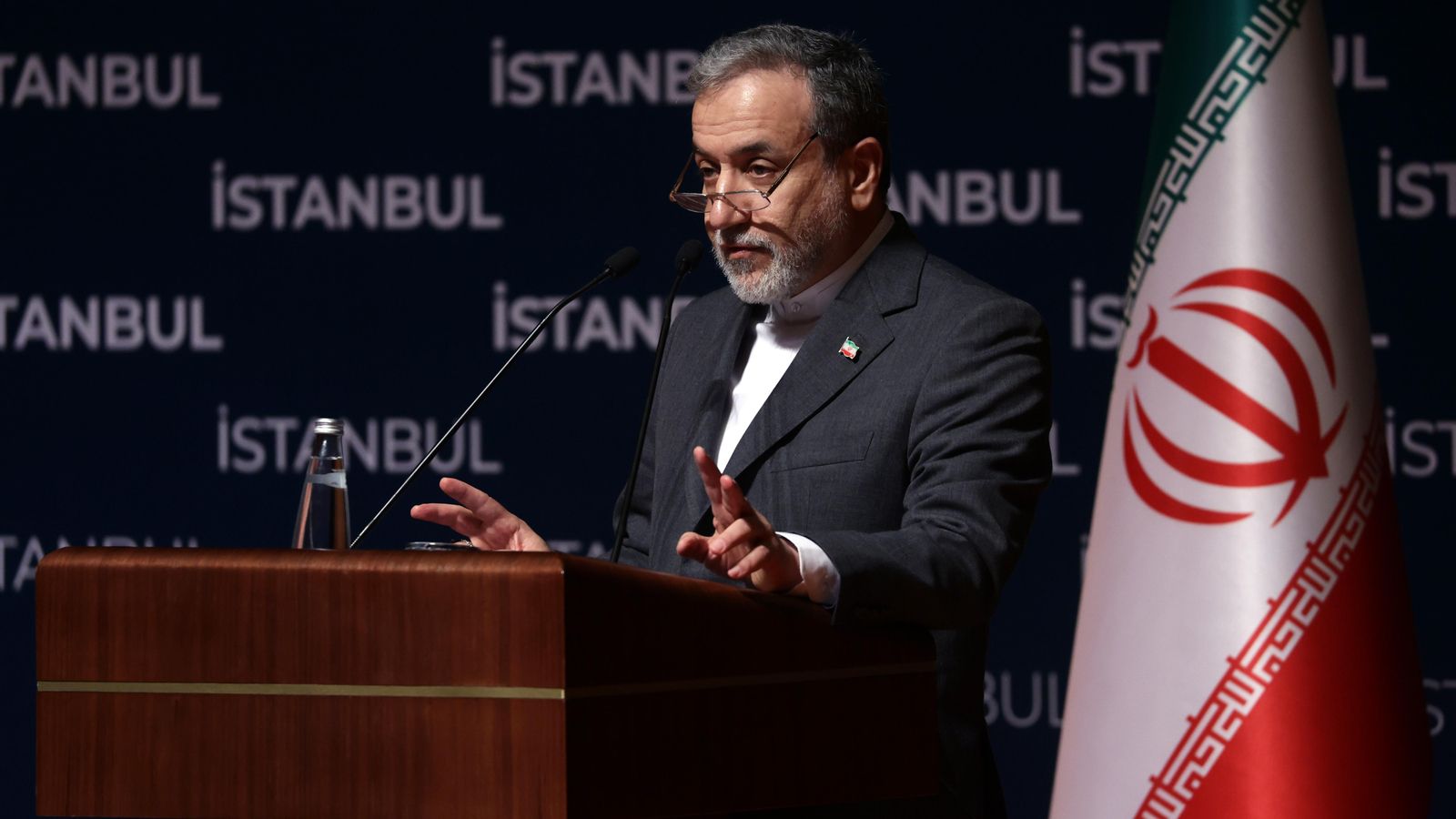 Ministre d'Exteriors de l'Iran, Abbas Araqchí