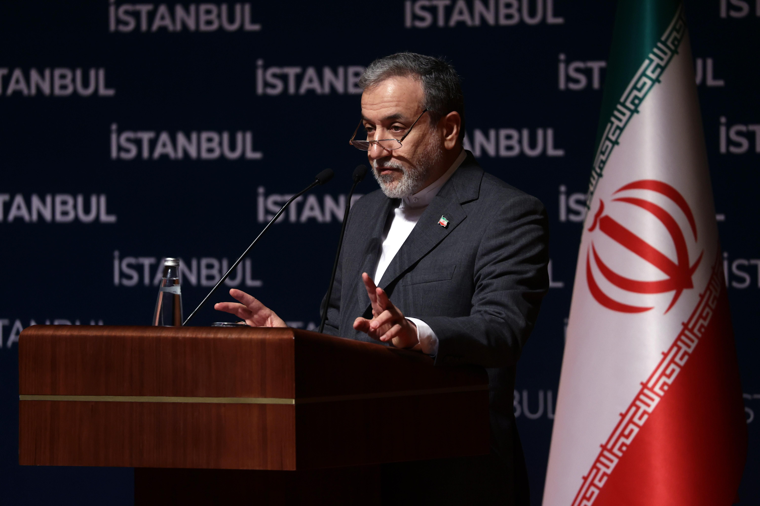 Ministre d'Exteriors de l'Iran, Abbas Araqchí Ministre d'Exteriors de l'Iran, Abbas Araqchí