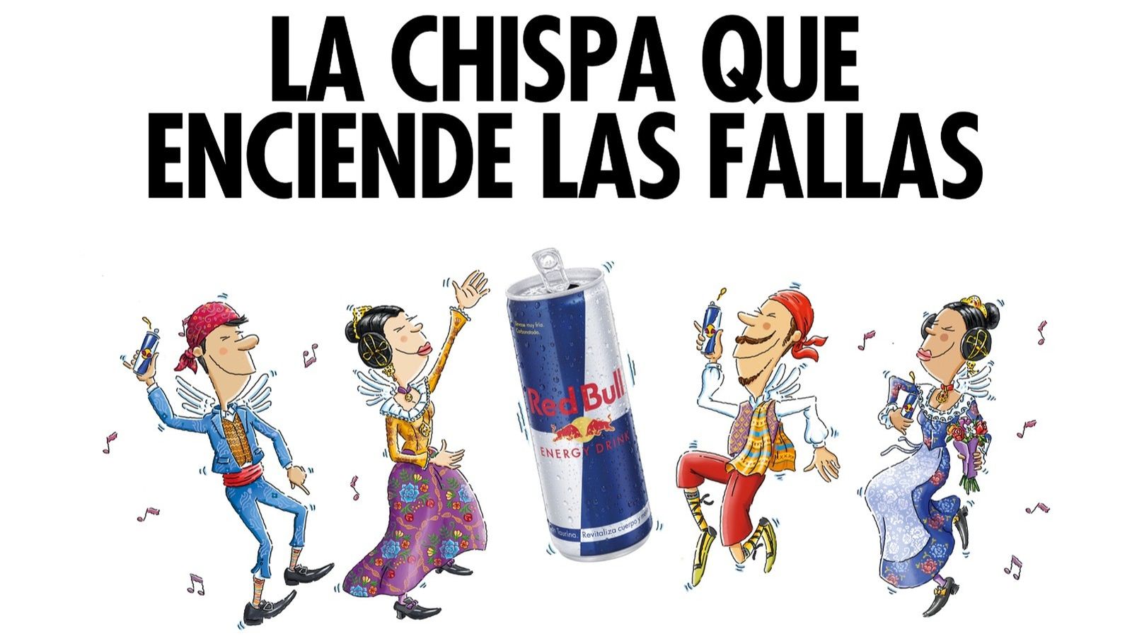 RedBull amb les Falles
